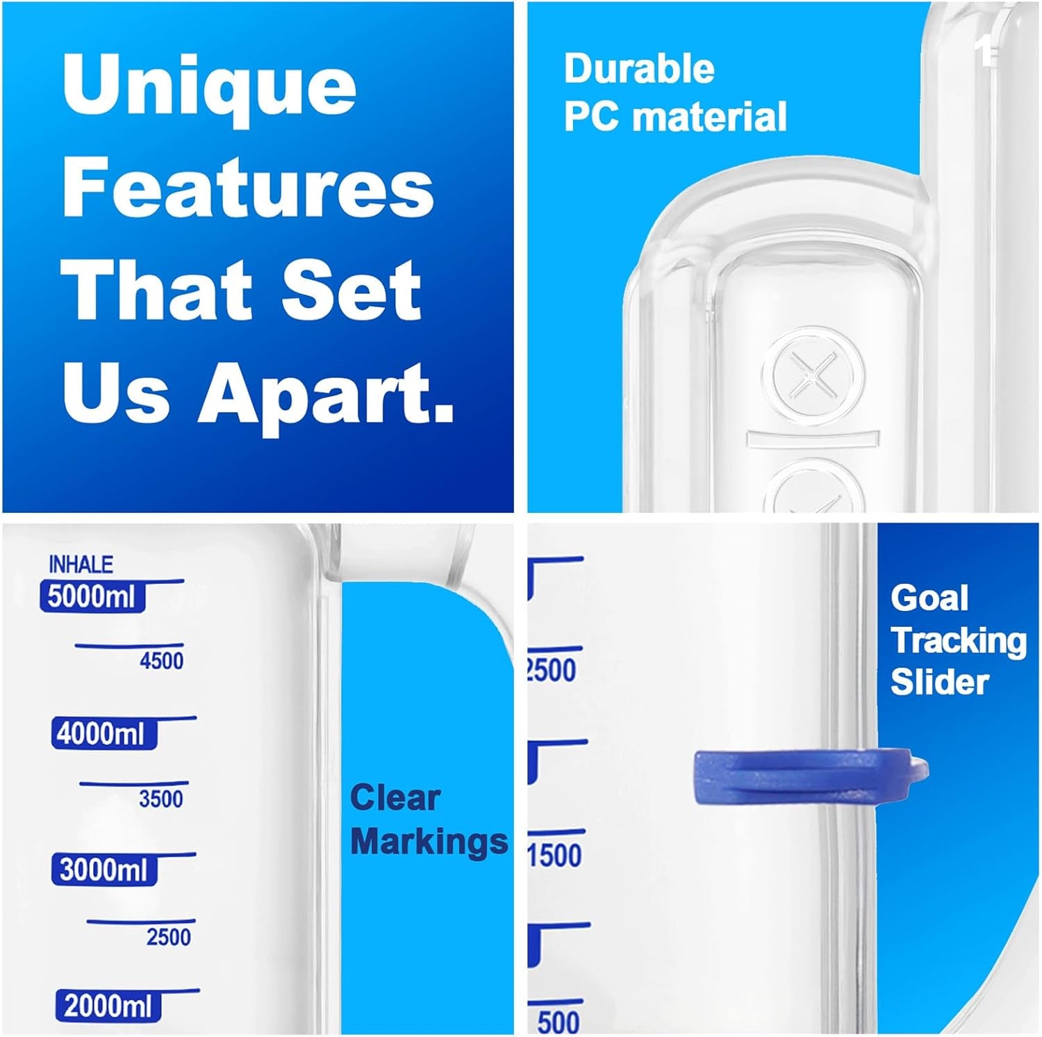 Incentive Spirometer Breathing Exercise Device