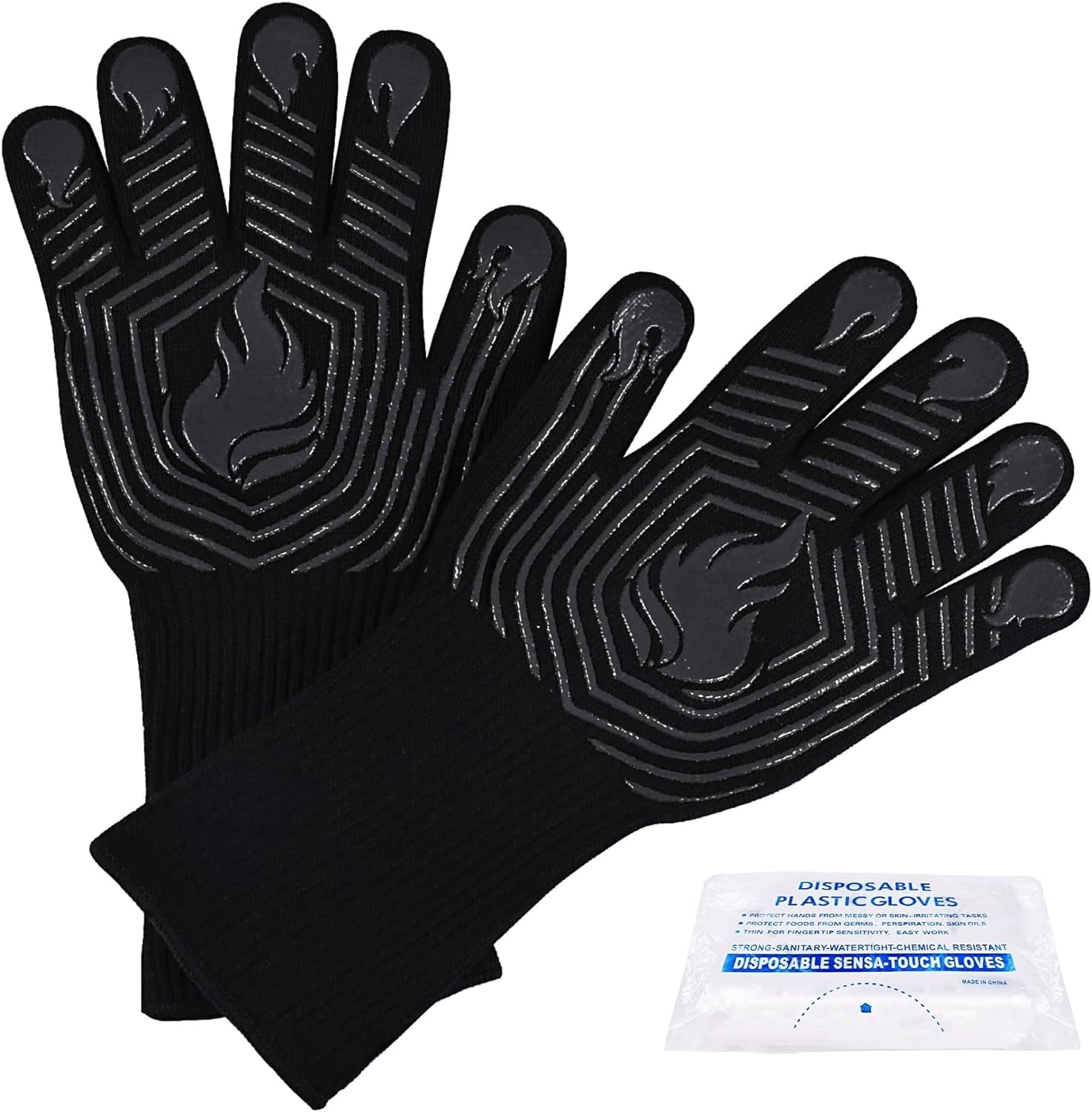 Heat-Resistant BBQ & Oven Gloves – 1472°F
