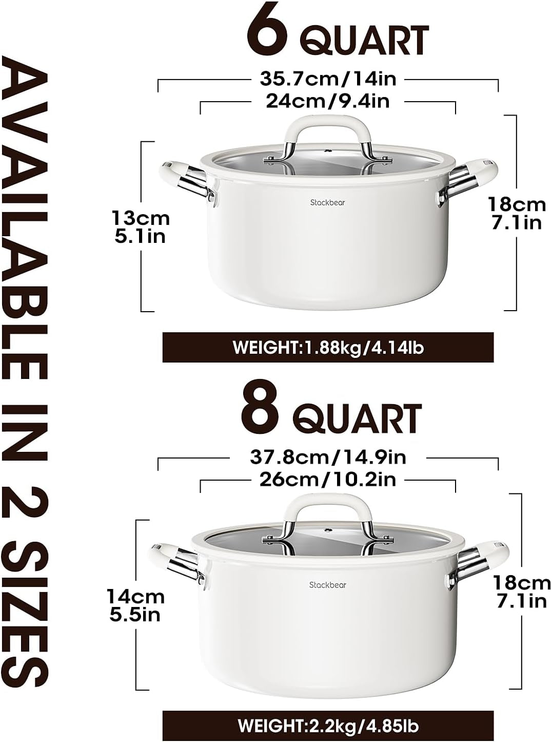 6-Quart Tri-Ply Stainless Steel Stockpot