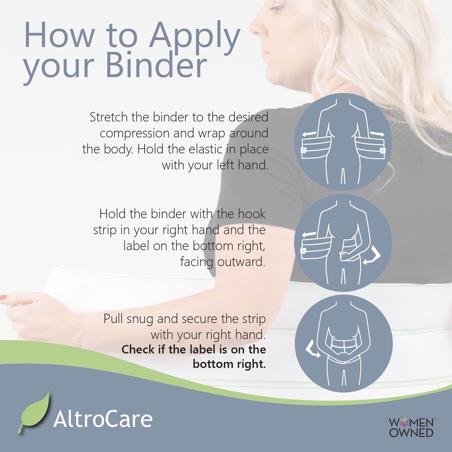 Postpartum & Post Surgery Abdominal Binder S/M