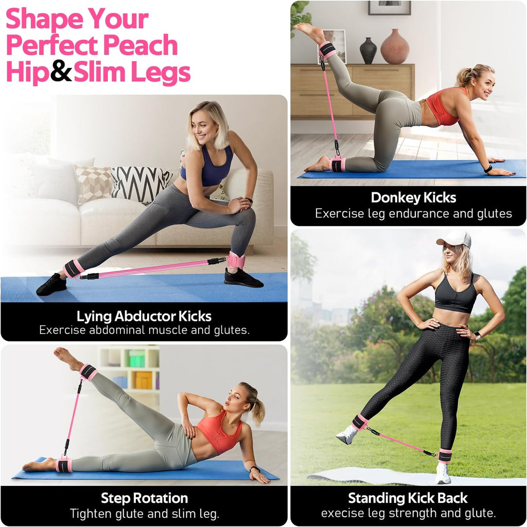 Ankle Resistance Bands for Legs & Glutes