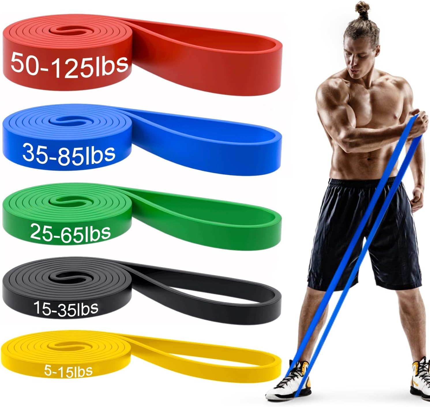 Pull-Up Resistance Bands Set for Workout