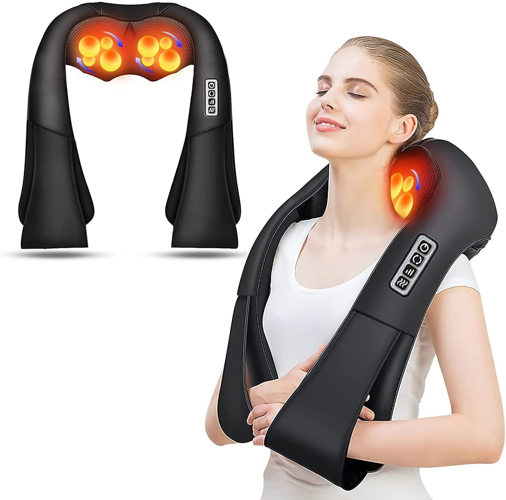 Shiatsu Back & Neck Massager with Heat