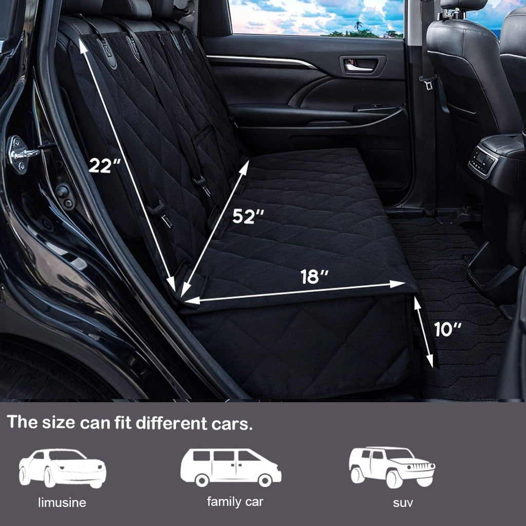 Waterproof Dog Car Seat Cover – Back Seat