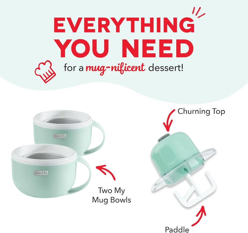 Single-Serve Mug Ice Cream Maker – Aqua