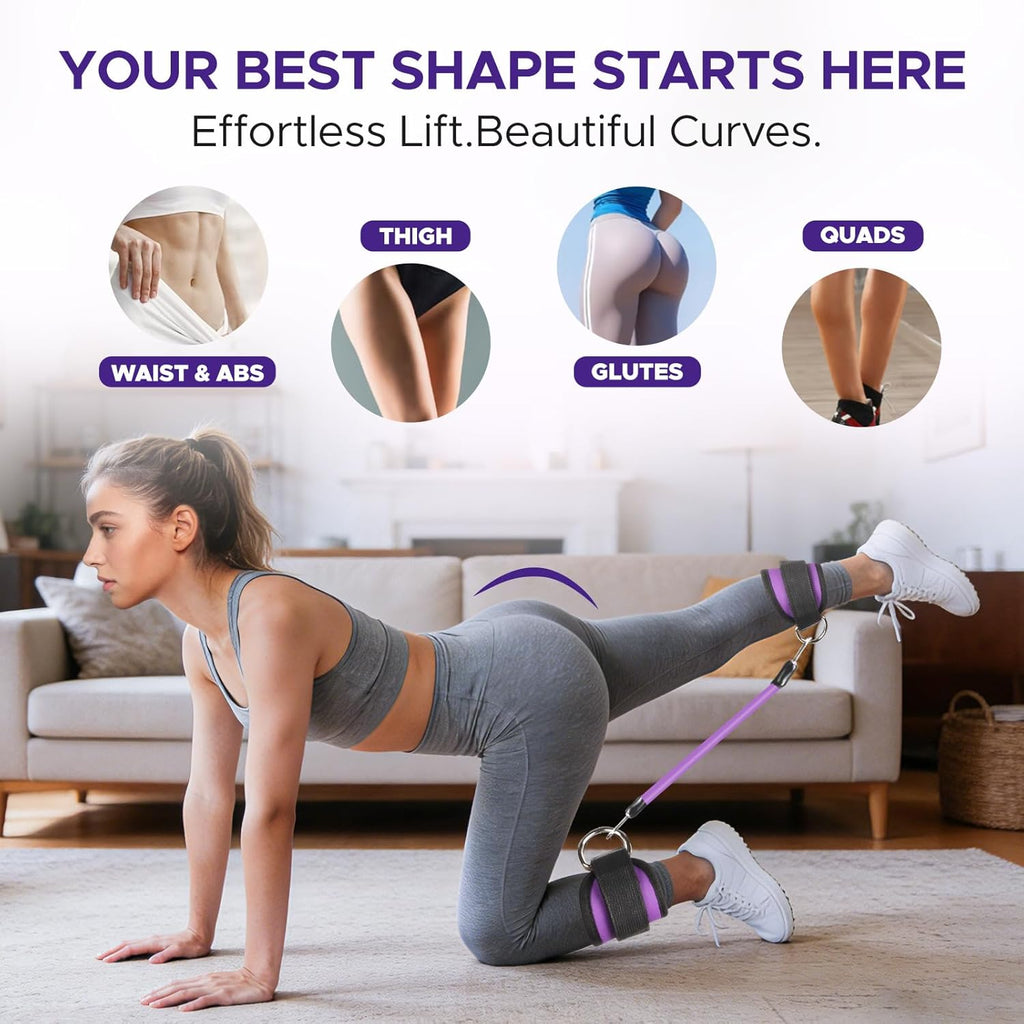 Pilates Ring Kit for Women Home Workout Set