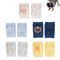 Baby Leg Sleeve for Crawling – Infant Kneepads, Adjustable Newborn Elastic Leg Knee Pads, Anti-Slip Leg Protector for Unisex Toddlers(5 Pairs)