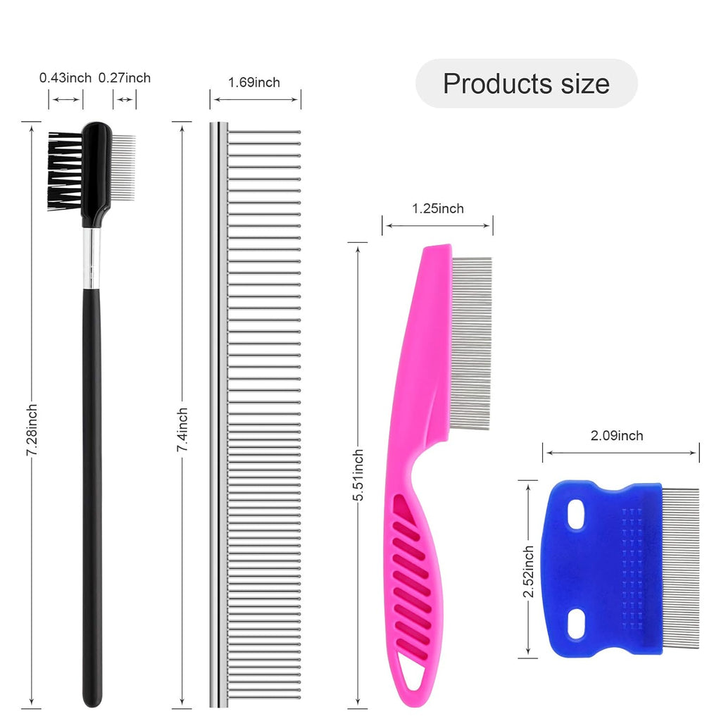 2-in-1 Pet Grooming Comb – Small Dogs & Puppies