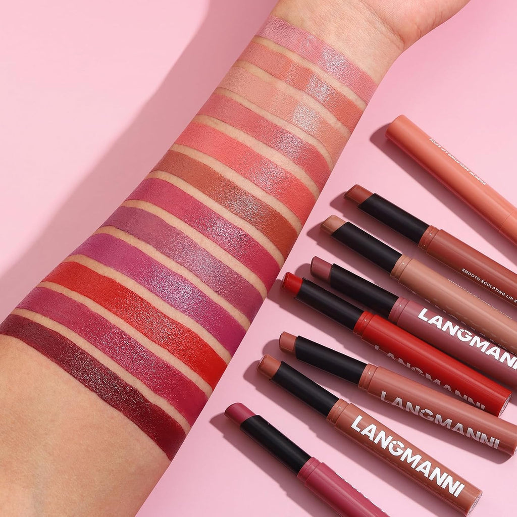 12-Pcs Velvet Matte Lipstick Set