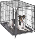 30" Folding Dog Crate with Divider