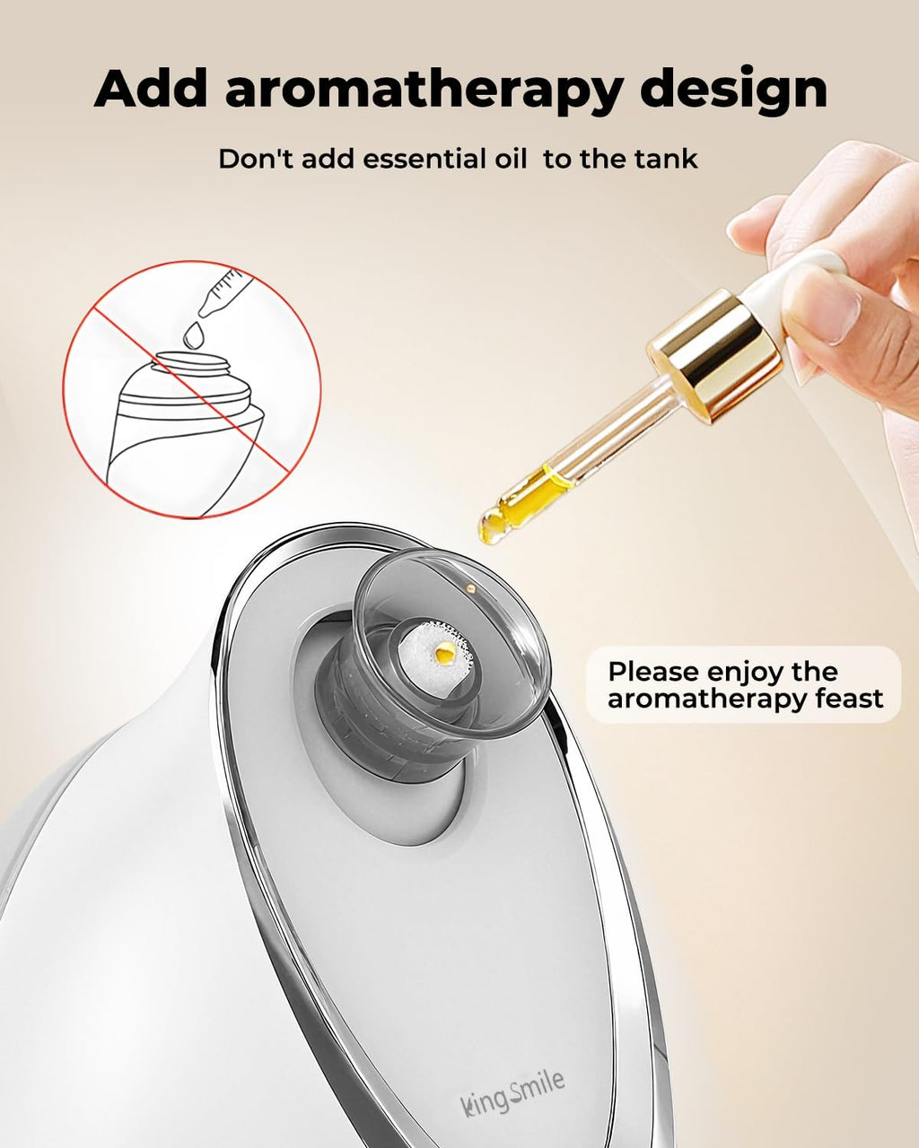 3-in-1 Compact Facial Steamer for Home SPA