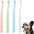 4 Pack Small Dog Toothbrush Pet Toothbrush Cat Tooth Brush Puppy Toothbrush Mini