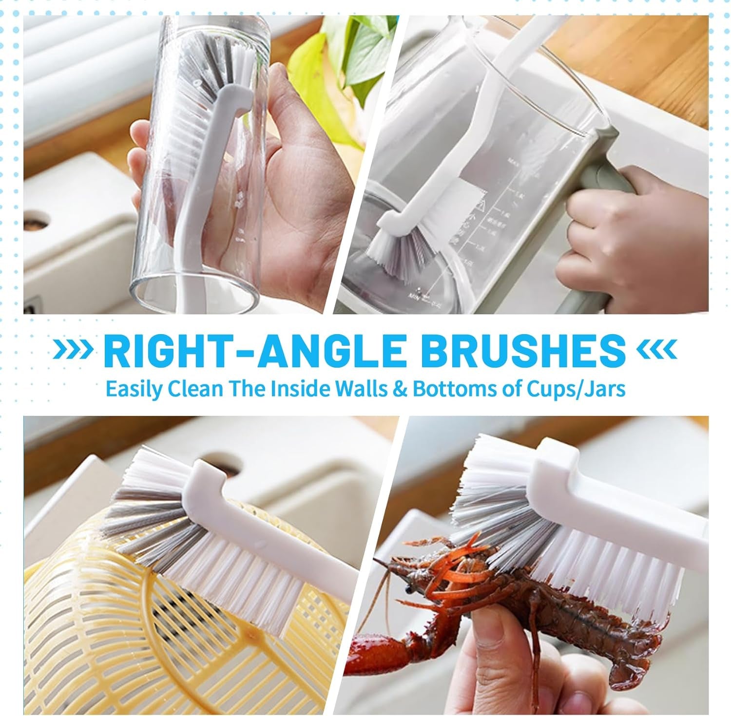 18-Piece Crevice Cleaning Brush Set