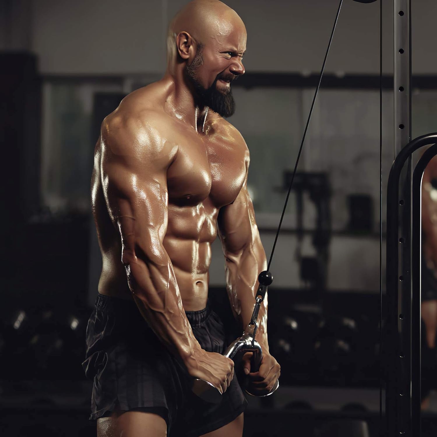 Heavy-Duty Cable Attachments for Home Gym