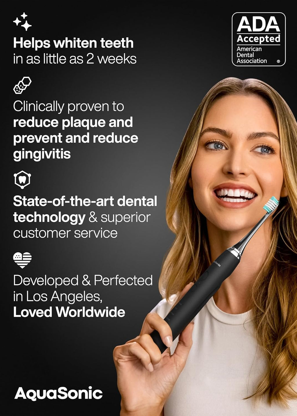 Black Series Ultra Whitening Electric Toothbrush