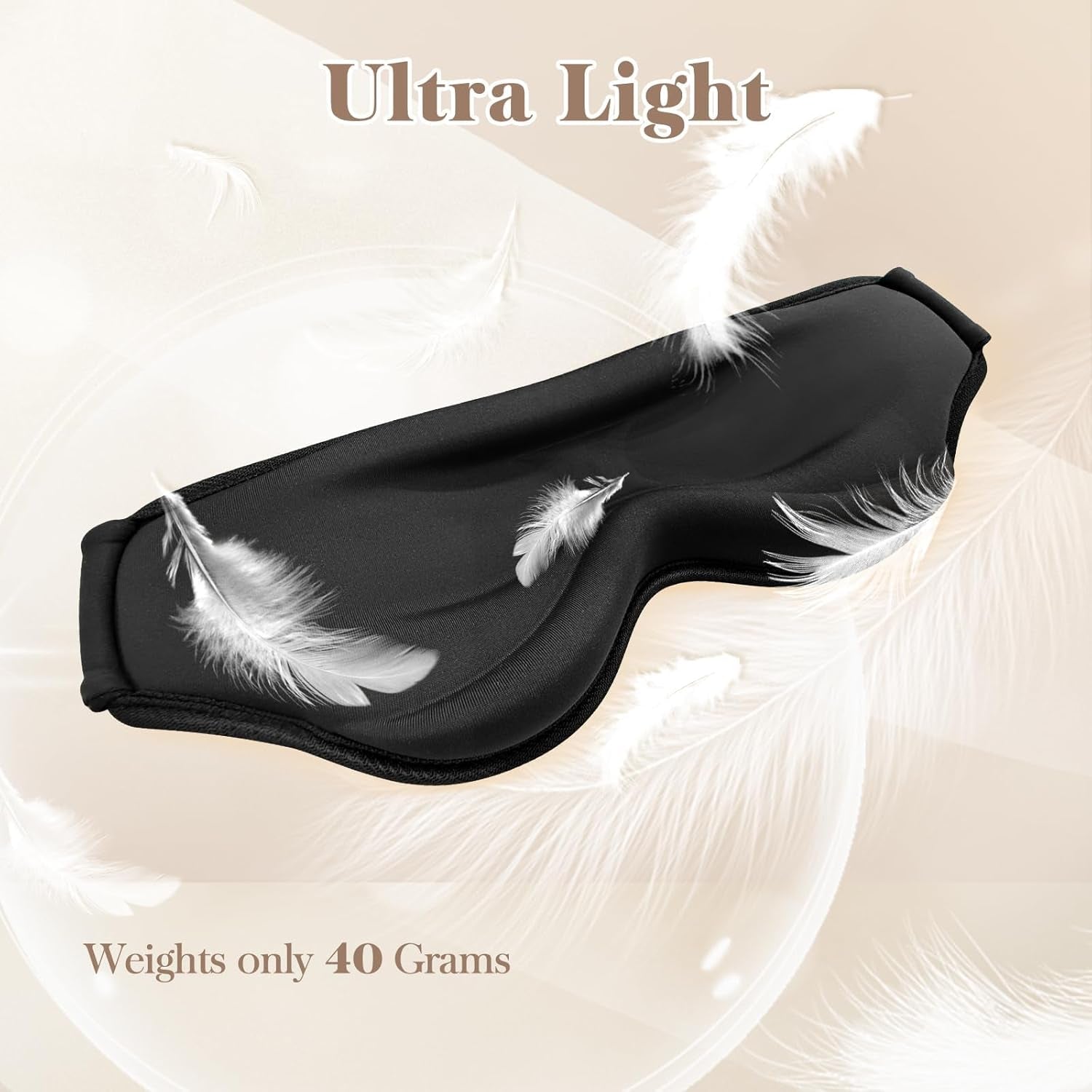 3D Sleep Mask – Pressure-Free & Light Blocking