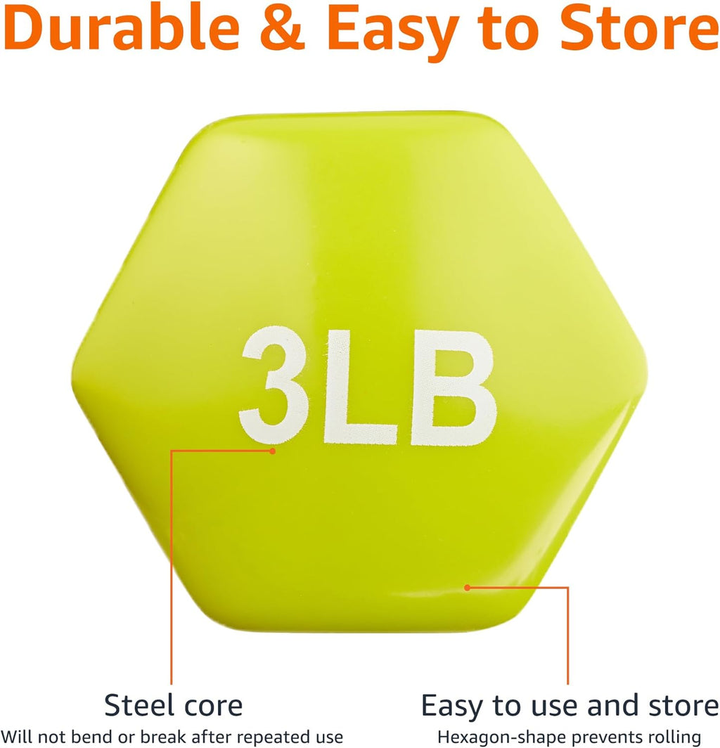 Vinyl Coated Dumbbell Hand Weights