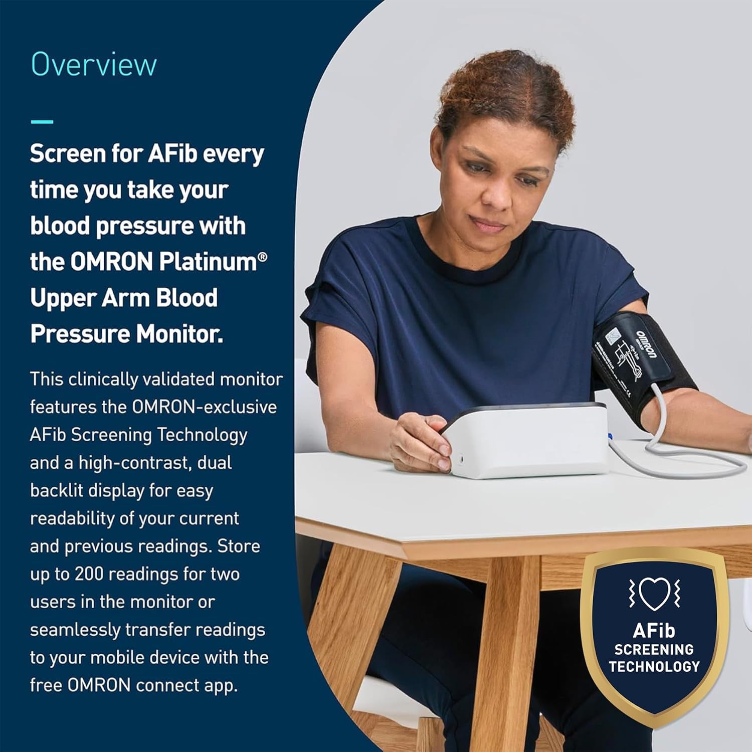 Platinum Upper Arm Blood Pressure Monitor