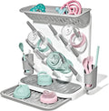 Expandable Drying Rack – Space-Saving Drying Rack | Newborn and Baby Essentials | Breastfeeding Essentials | Dry Baby Bottles | save Space in Kitchen