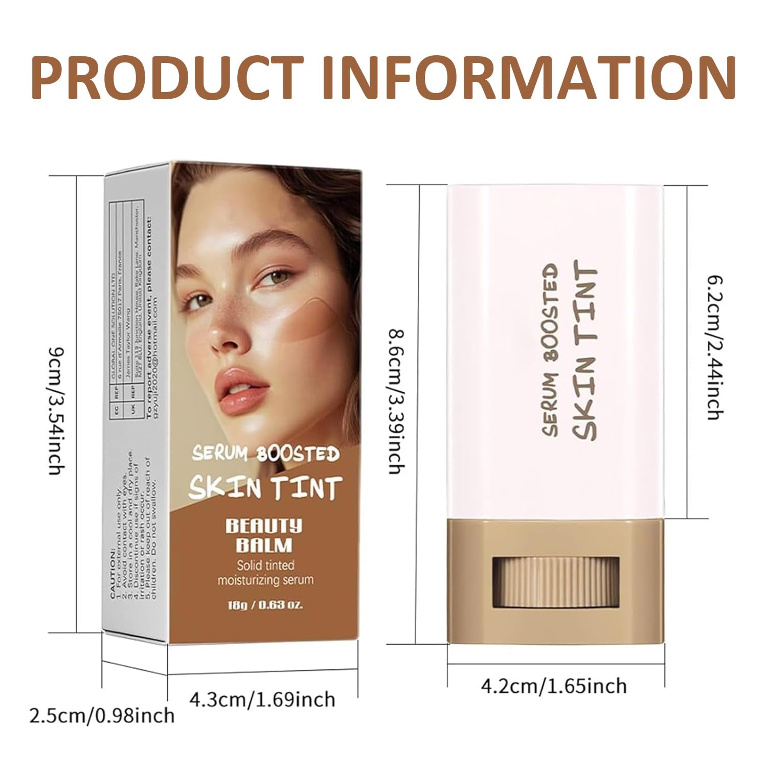 Beauty Balm Tinted Foundation & Concealer Stick