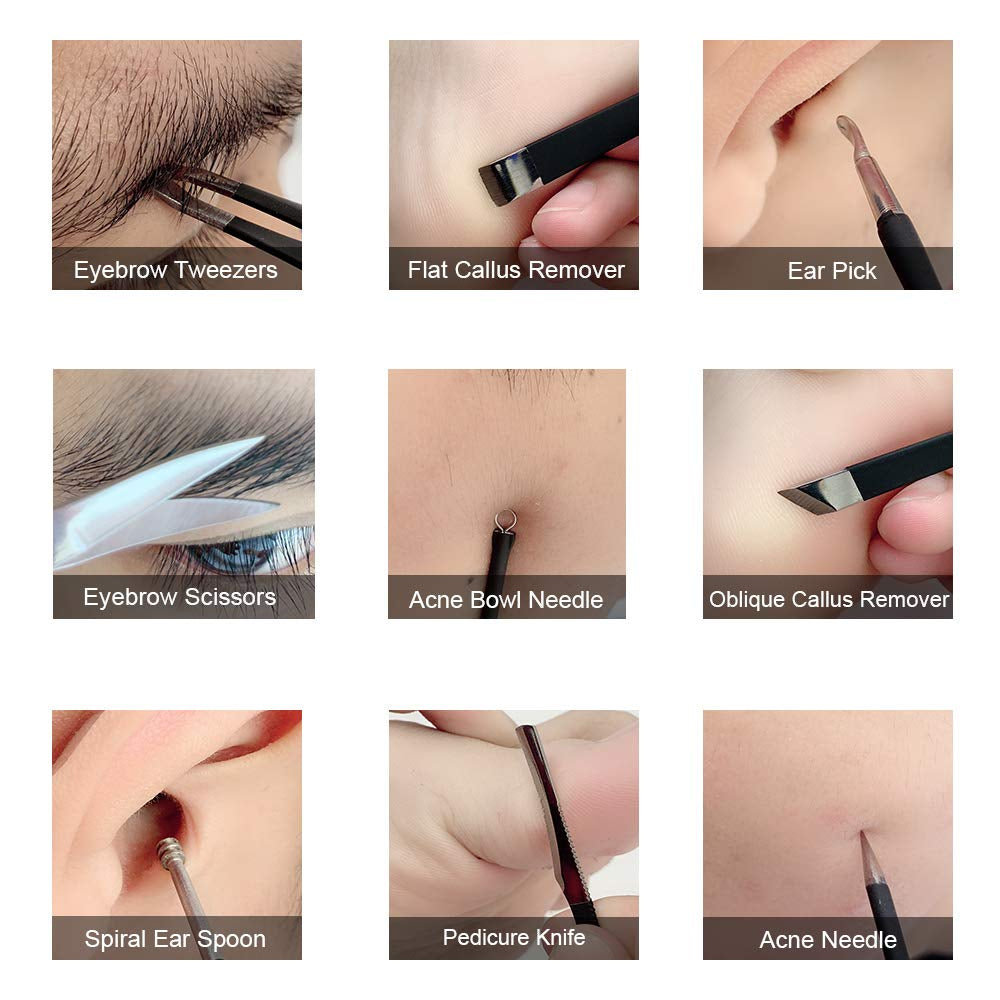 18-Pcs Professional Nail Care Kit