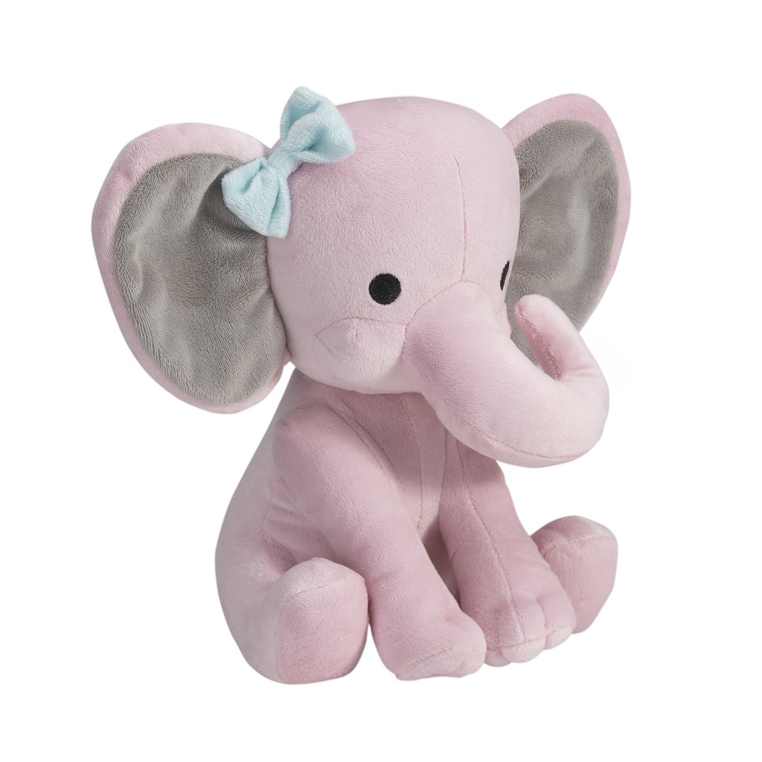 Twinkle Toes Pink Elephant Plush, Hazel, 1 Count (Pack of 1)