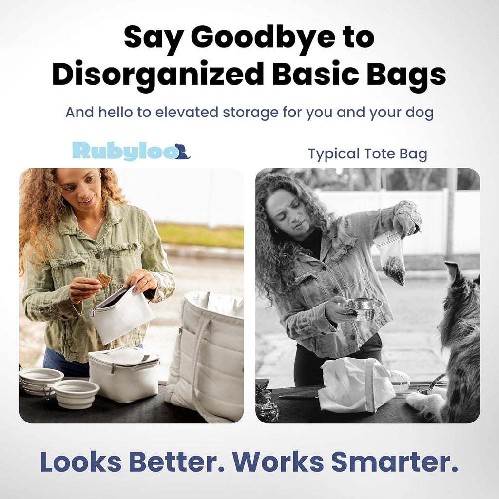 Puffer Dog Travel Bag – Pet Mom Tote