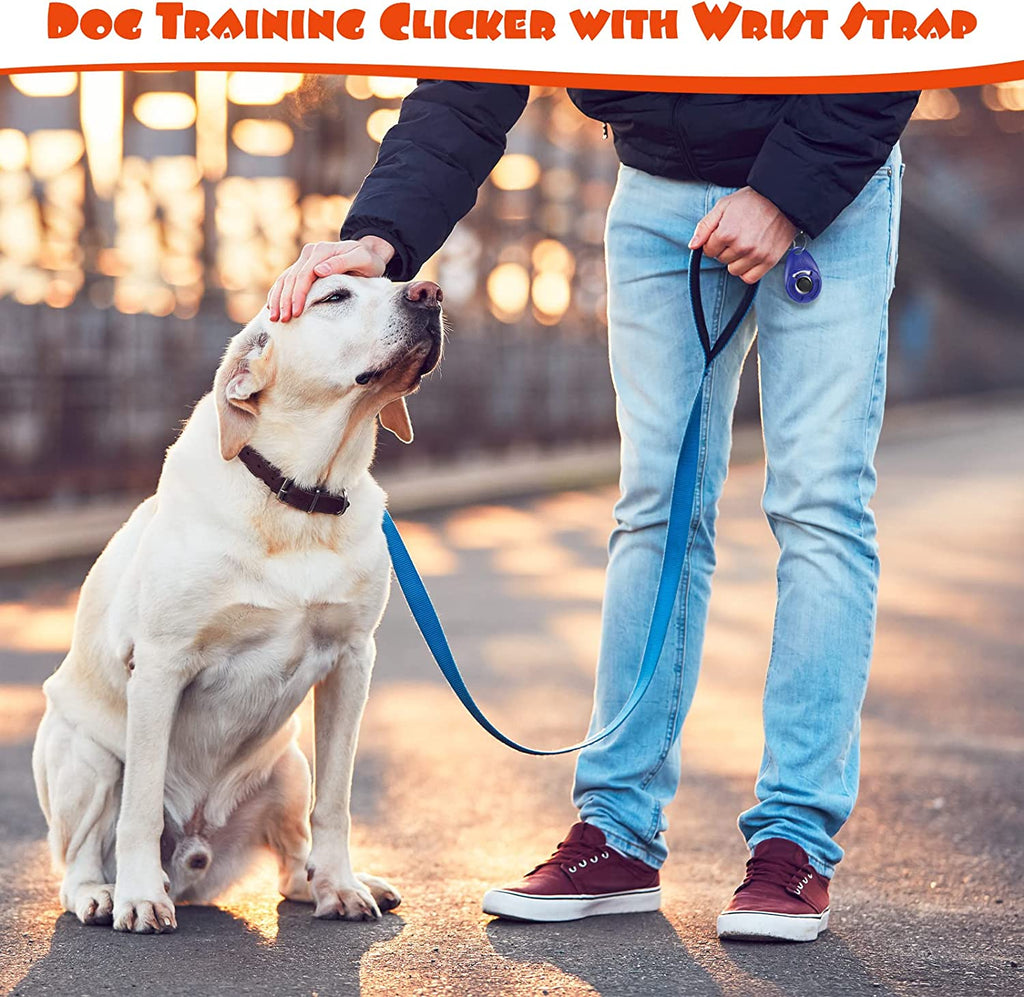 30 PCS Dog Training Clicker with Wrist Strap