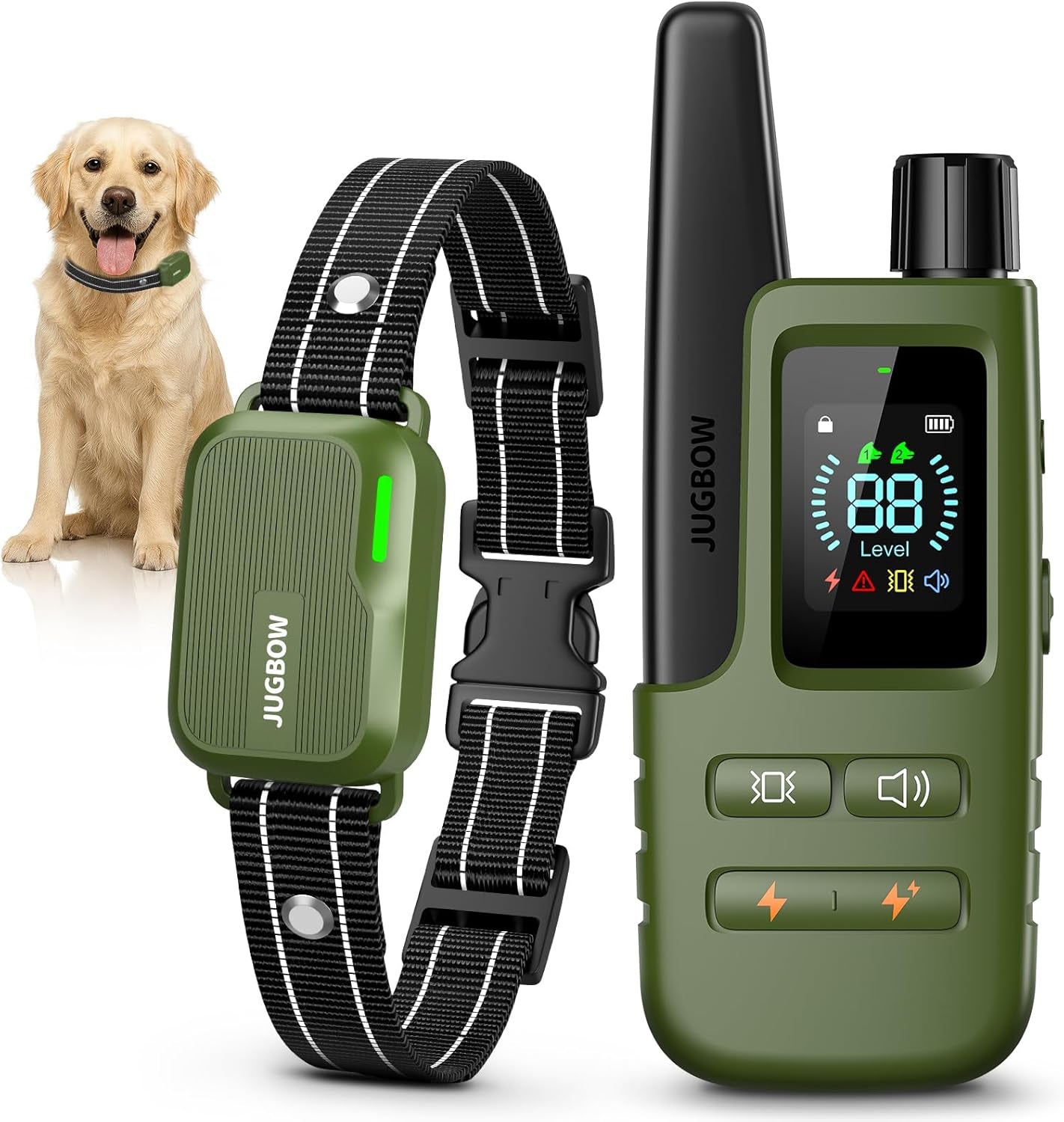 4500FT Dog Shock Collar – Waterproof & Rechargeable