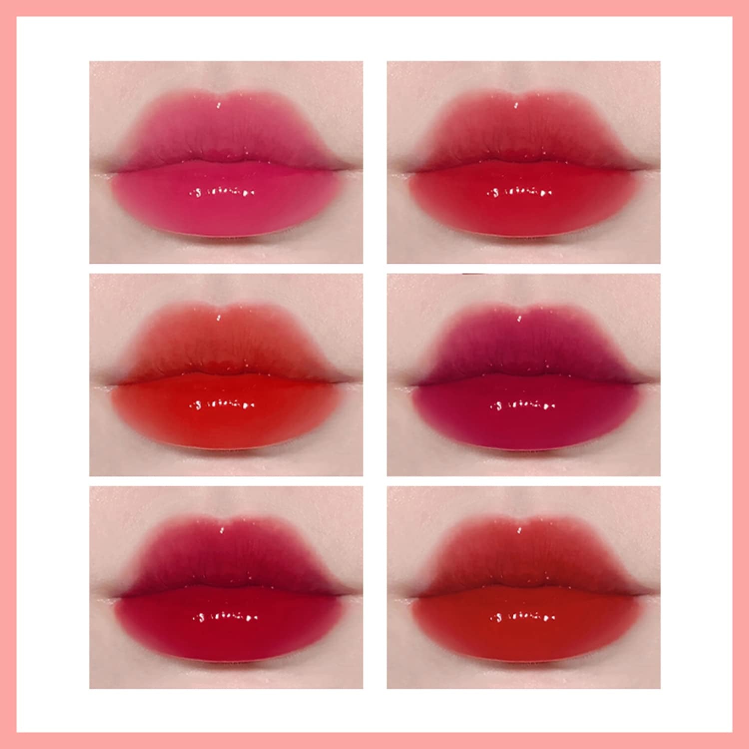 6-Color Mini Lip Tint & Blush Set