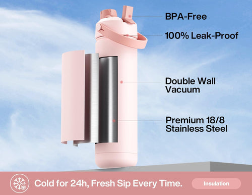 26oz Insulated Stainless Steel Water Bottle