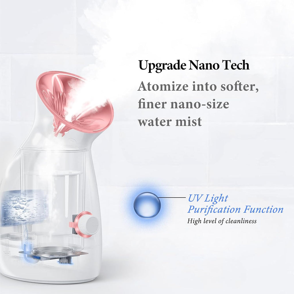Nano Ionic 3-in-1 Facial Steamer & Humidifier