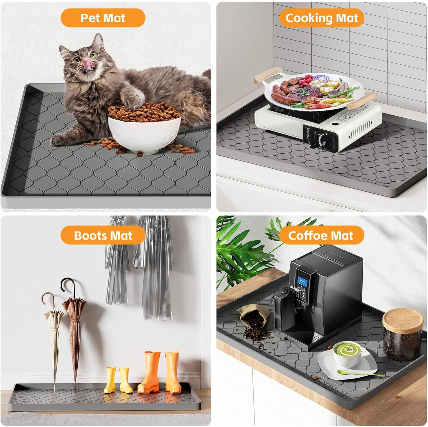 Silicone Under Sink Mat – 34" x 22"