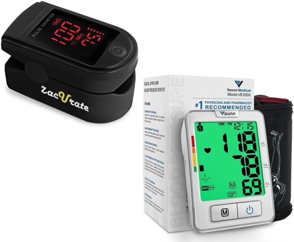 Pro Series Pulse Oximeter & BP Monitor Bundle