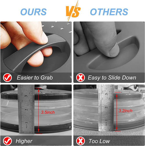 10-Inch Microwave Food Cover & Silicone Mat