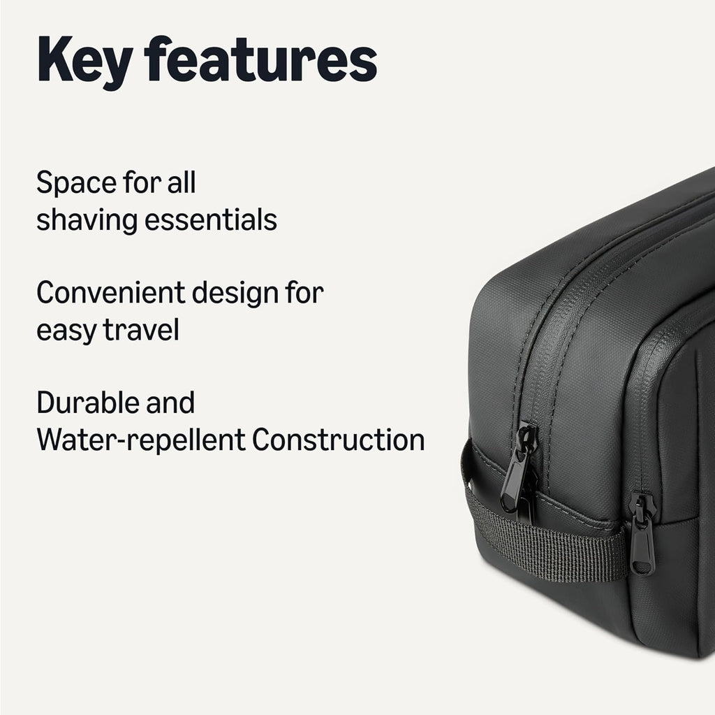 Large Travel Cosmetic & Shaving Bag