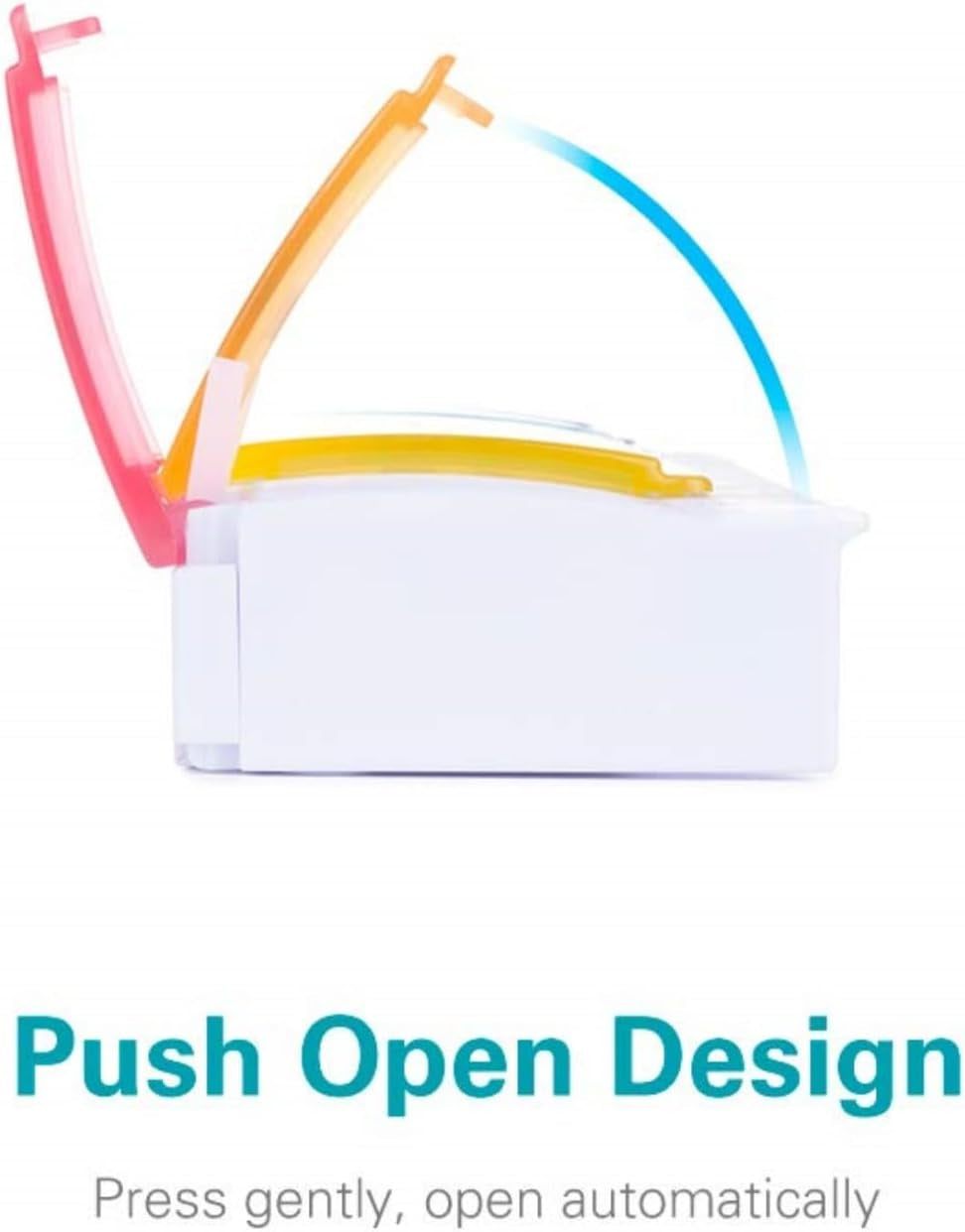 AM/PM Weekly Pill Organizer – Rainbow 7-Day