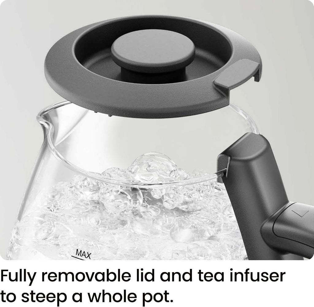 1L Electric Tea Kettle with Infuser – 1500W