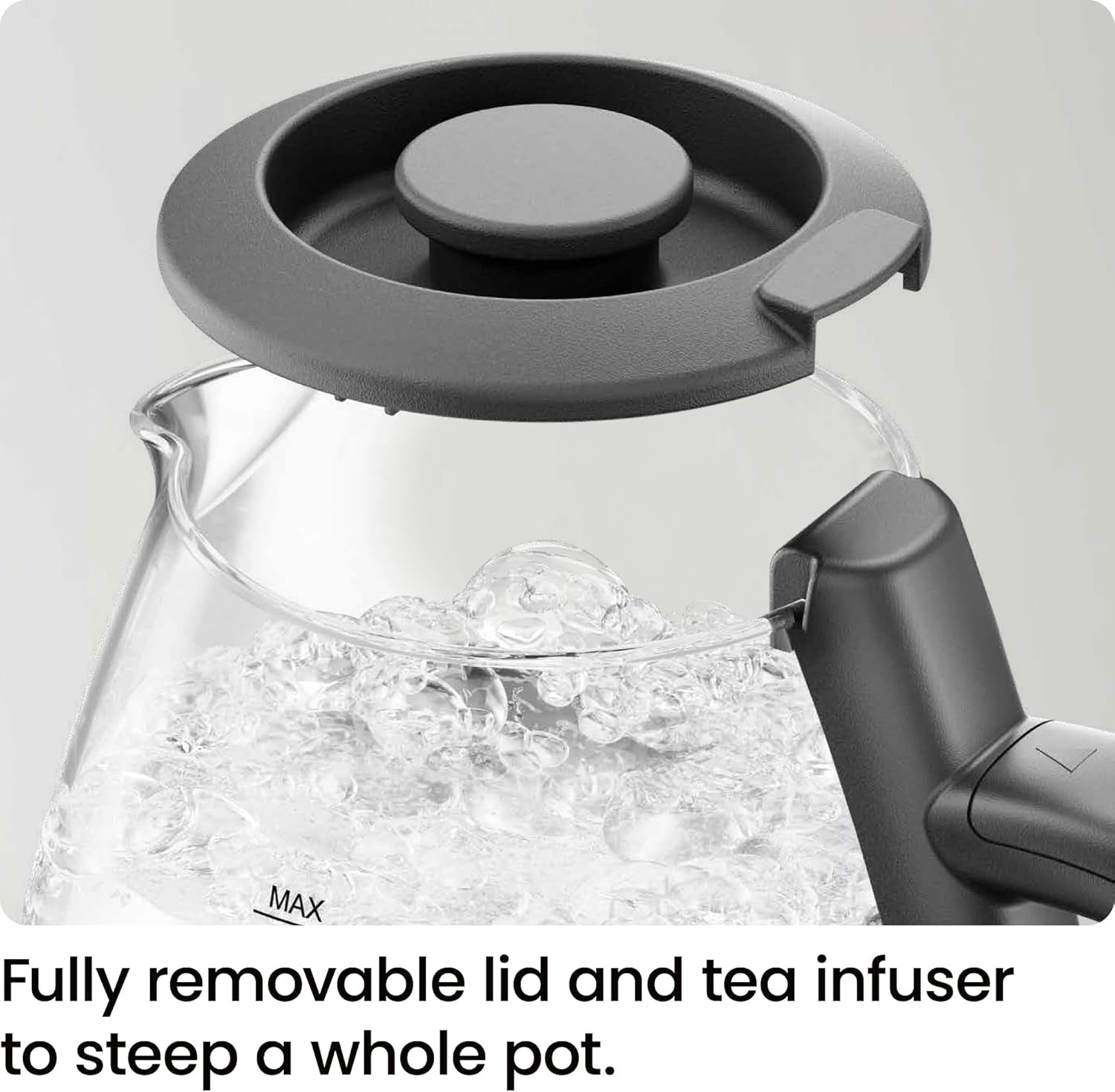 1L Electric Tea Kettle with Infuser – 1500W