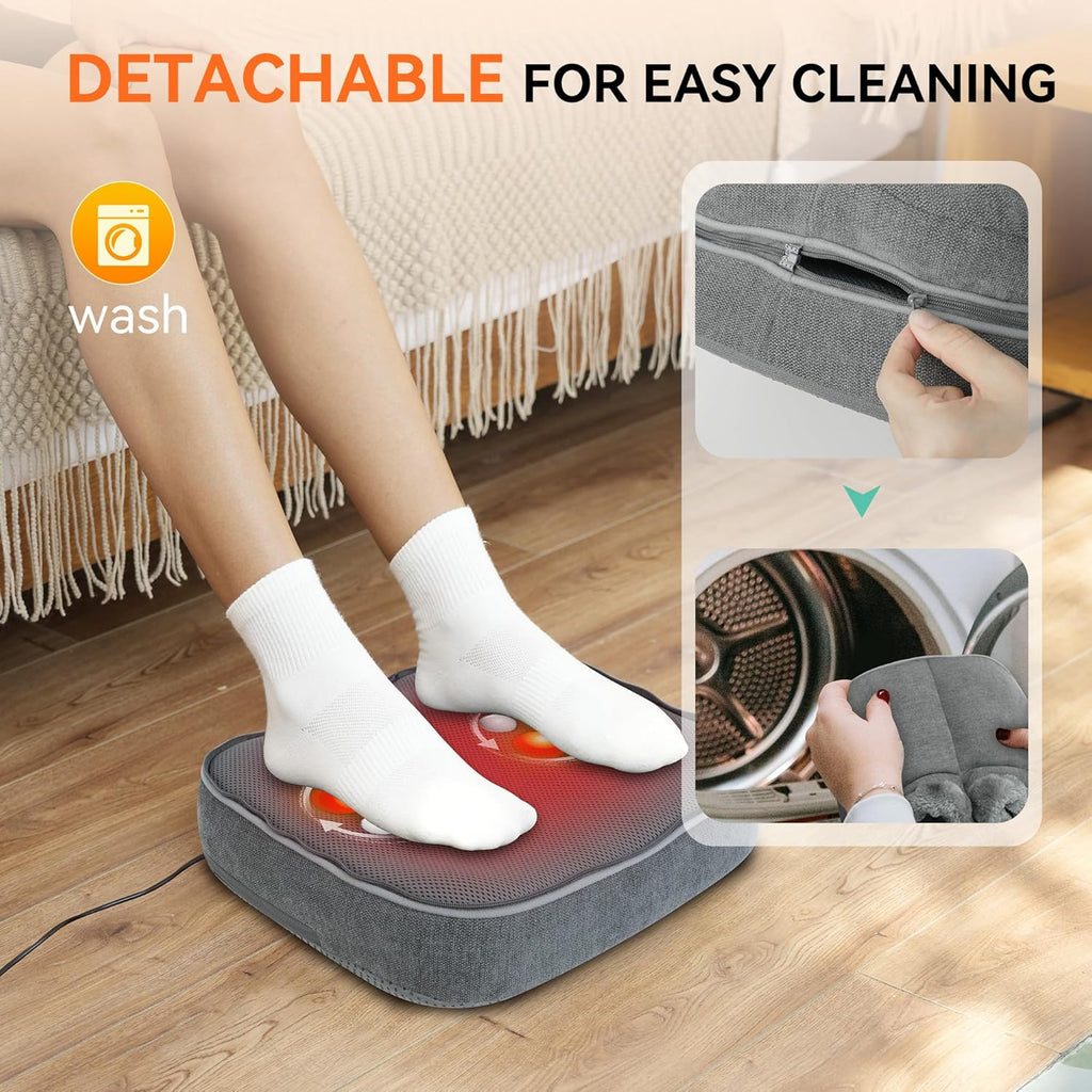 Shiatsu Foot Massager with Heat – Size 13