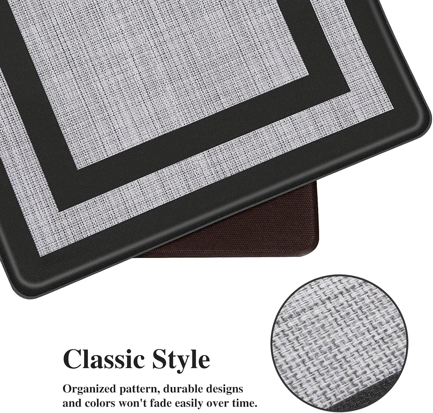 2-Piece Anti-Fatigue Kitchen Mat Set