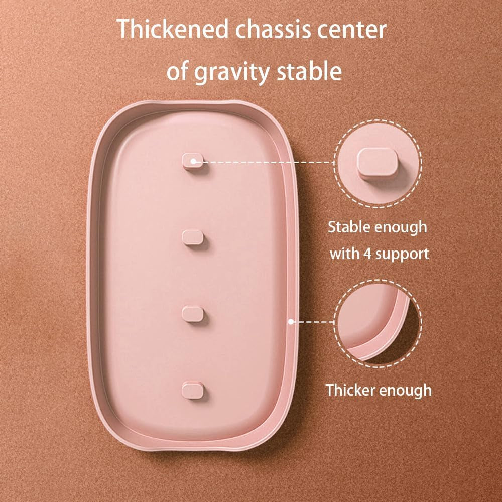 Pink Baby Bottle Drying Rack, Portable Bottle Holder for Baby Accessories