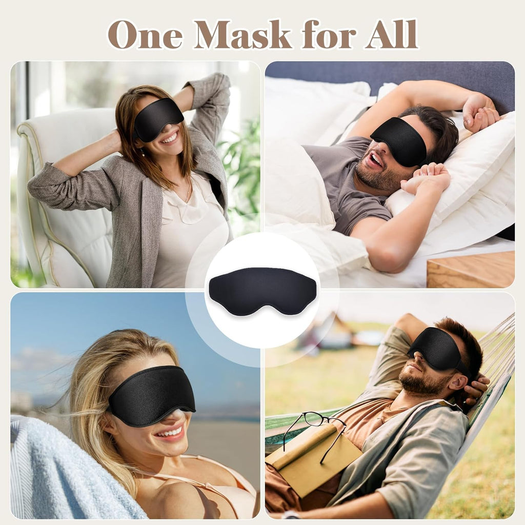 3D Sleep Mask – Pressure-Free & Light Blocking