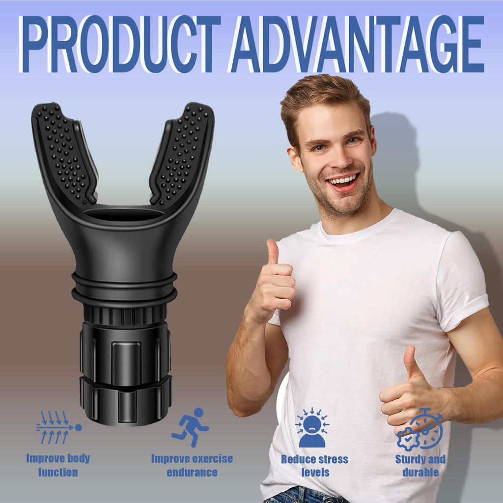 Portable Adjustable Breathing Exercise Device