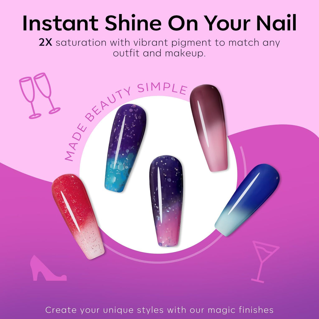 Color Changing Nail Polish 6-Pack