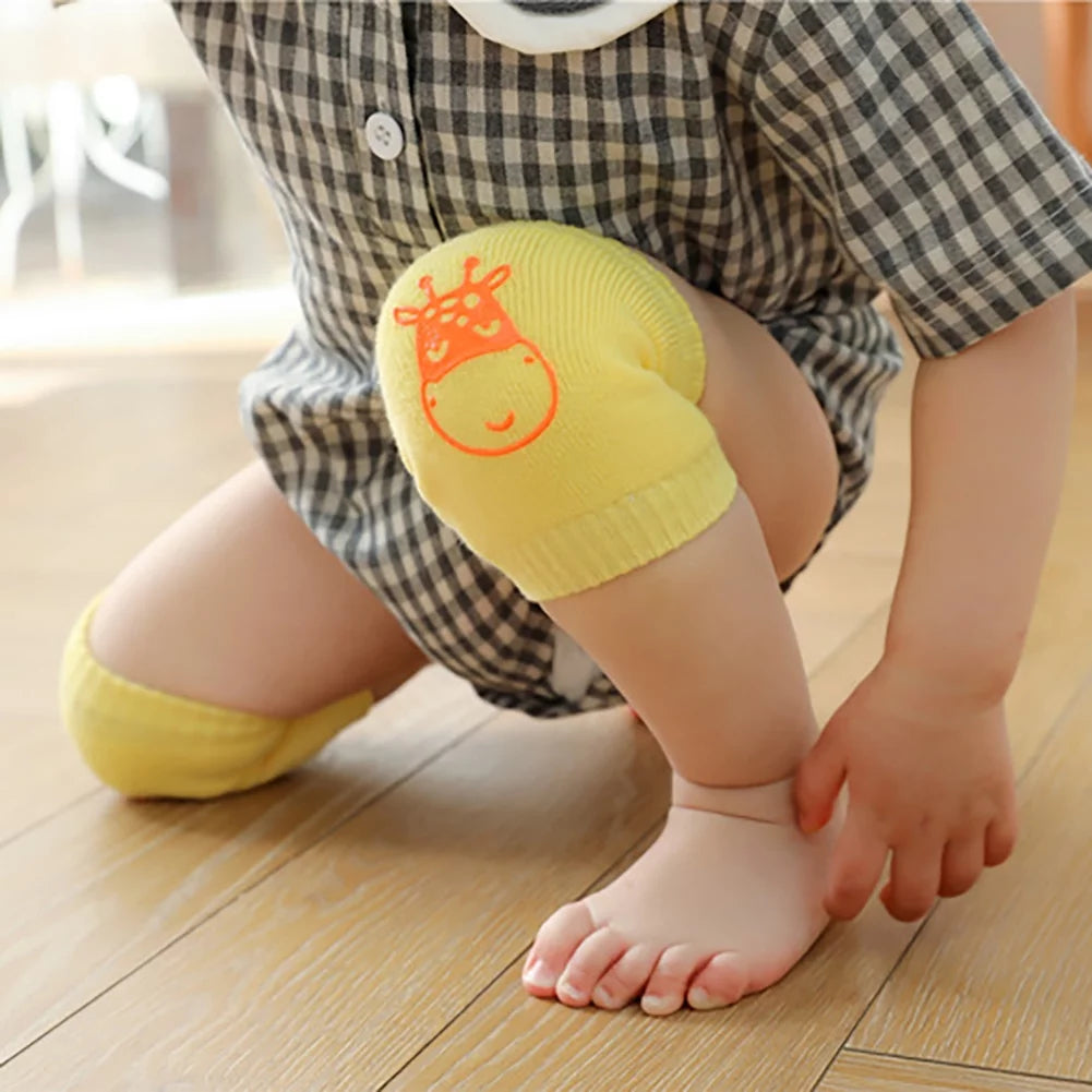 Baby Leg Sleeve for Crawling – Infant Kneepads, Adjustable Newborn Elastic Leg Knee Pads, Anti-Slip Leg Protector for Unisex Toddlers(5 Pairs)