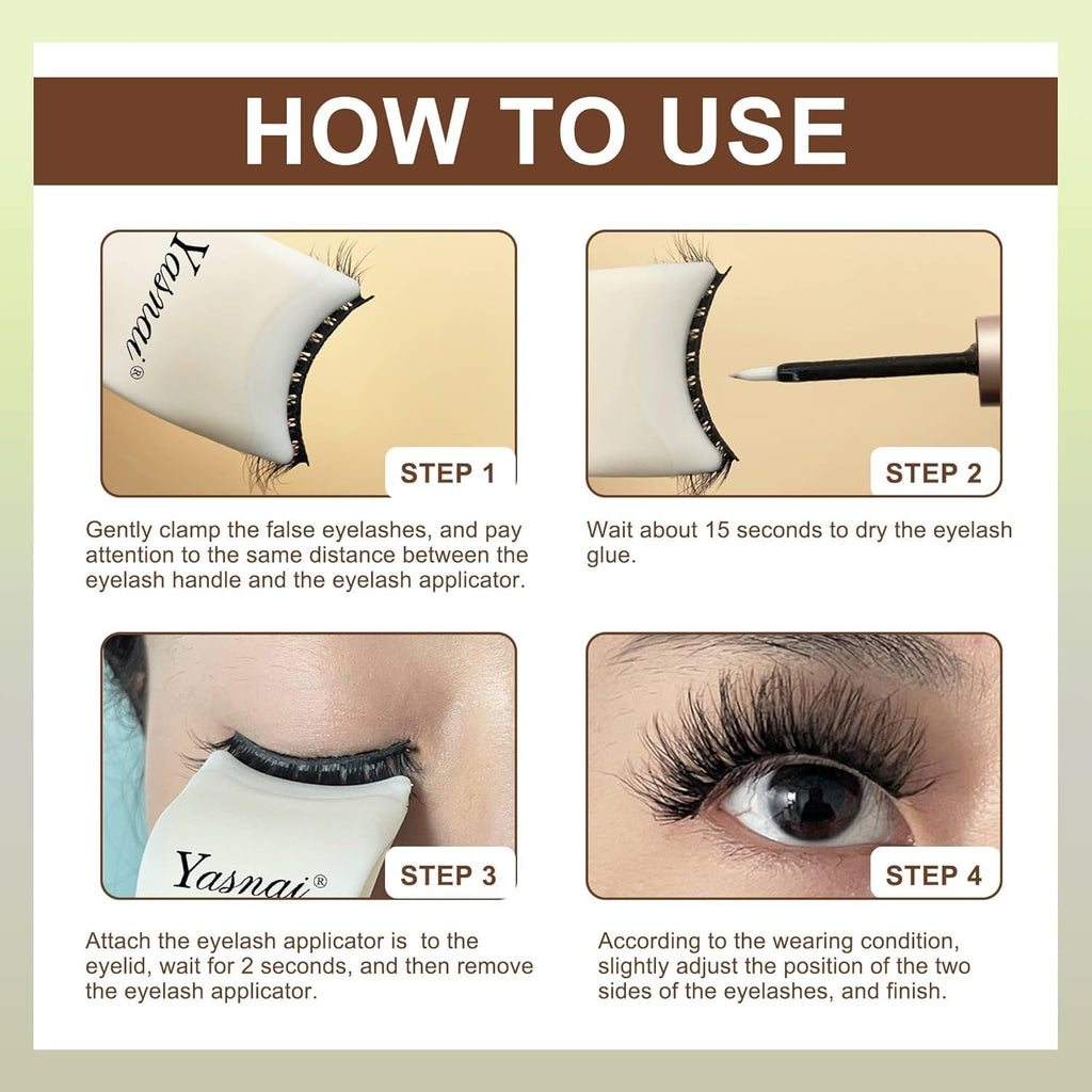 2PCS False Eyelash Applicator Tool