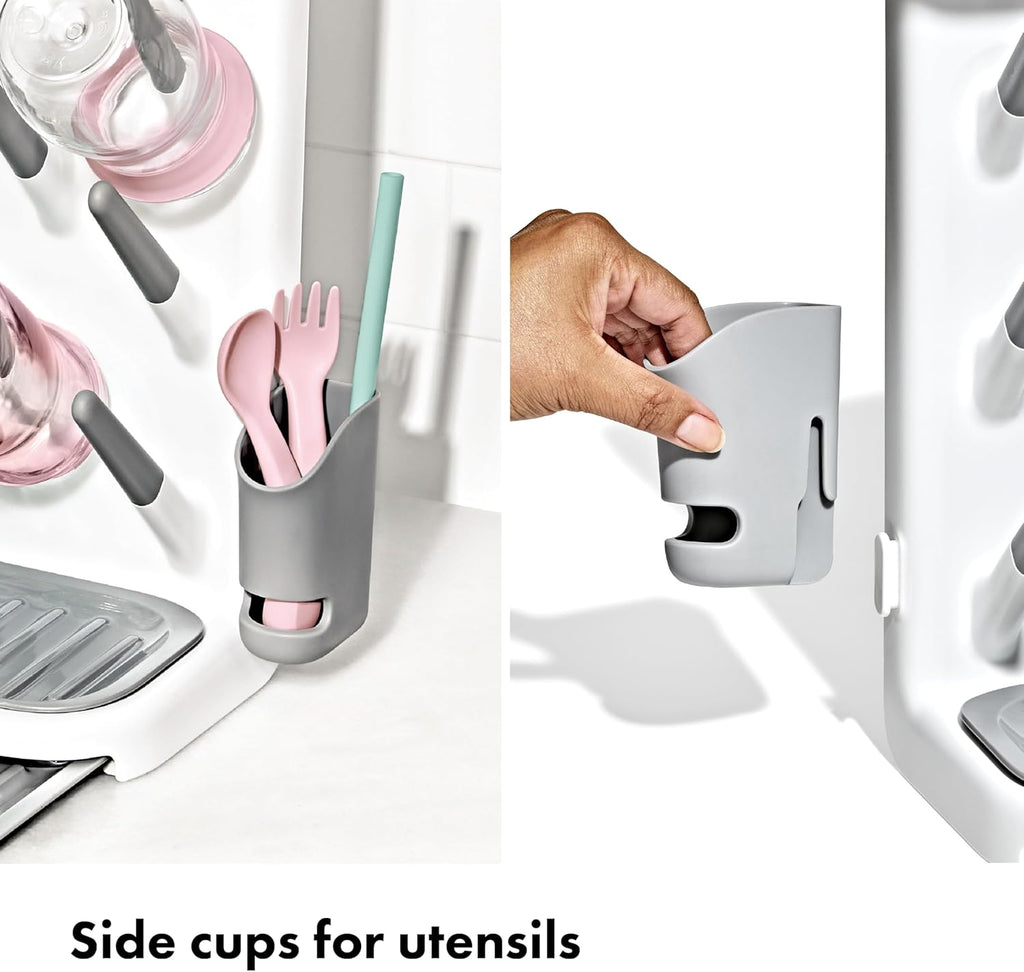 Expandable Drying Rack – Space-Saving Drying Rack | Newborn and Baby Essentials | Breastfeeding Essentials | Dry Baby Bottles | save Space in Kitchen