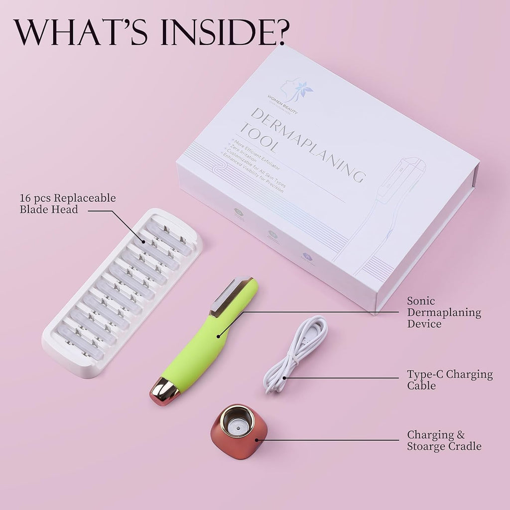 Sonic Dermaplane Razor for Women
