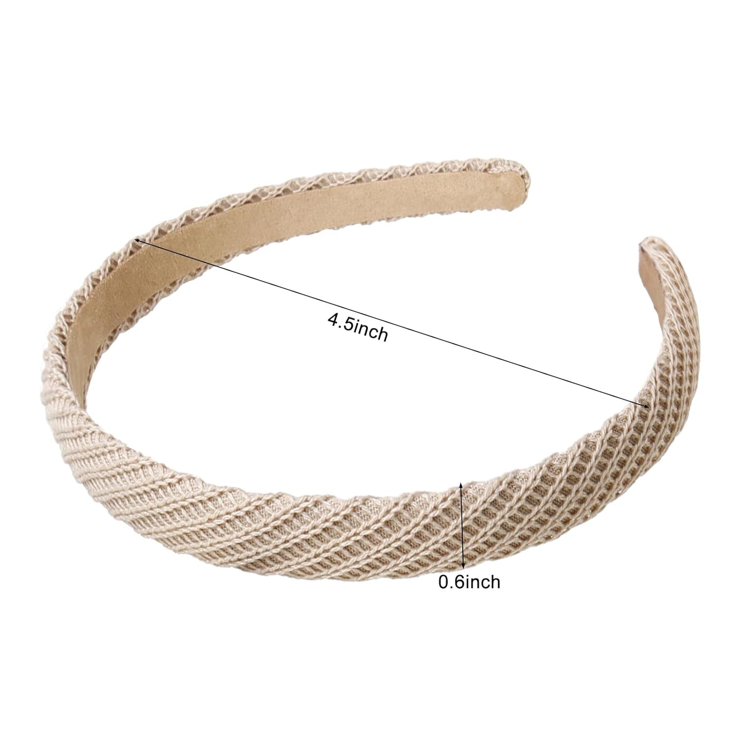 4-Pack Thin Knitted Headbands